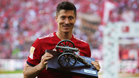Lewandowski giành ngôi Vua phá lưới Bundesliga