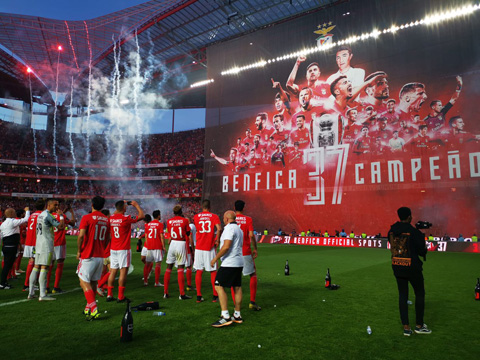 Đây là lần thứ 37 đăng quang của Benfica