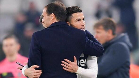 Ronaldo gửi lời từ biệt xúc động đến HLV Allegri