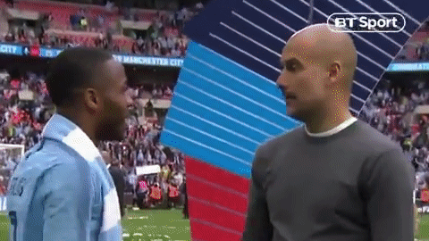 Sterling bị Pep giáo huấn, xin lỗi đã "cướp" bàn thắng của Jesus