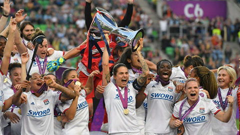 Lyon lần thứ 4 liên tiếp vô địch Champions League nữ