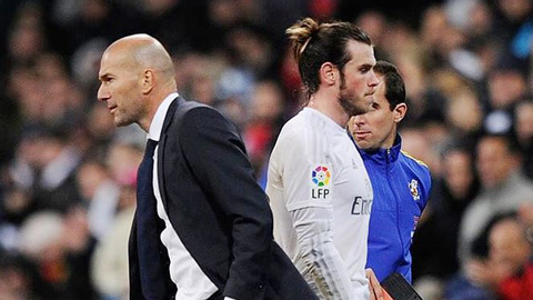 Bale bị HLV Zidane ghẻ lạnh