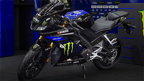 Phát thèm với Yamaha YZF-R125 2019 bản Monster MotoGP thiết kế hầm hố, giá 66 triệu