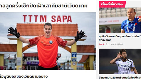 Thái Lan bám sát việc thầy Park tuyển chọn cầu thủ Việt kiều