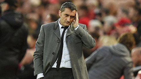 Khiến Barca bị loại ở bán kết Champions League, ghế của Valverde đang lung lay mạnh