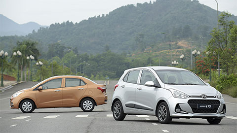 Hyundai Grand i10, Elantra 2019 giảm giá, Santa Fe tăng mạnh trong tháng 5