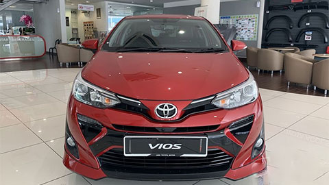 Toyota Vios 2019 bất ngờ giảm giá tới 60 triệu đồng