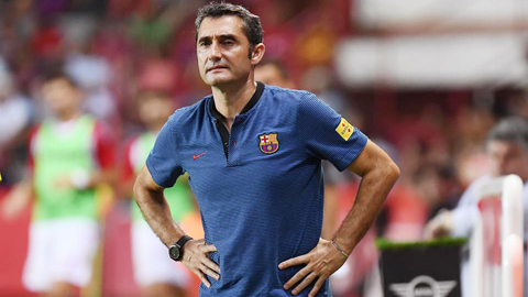Barca: HLV Valverde đã không còn đường lùi