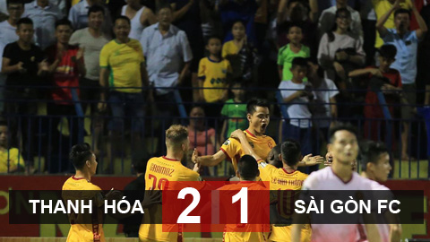 Thanh Hóa 2-1 Sài Gòn FC: Người hùng Đình Tùng