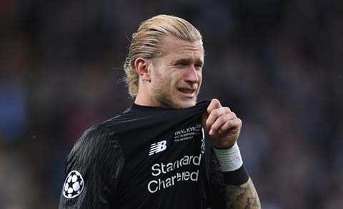 Karius trở thành tâm điểm chế giễu sau Champions League 2017/18