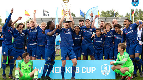Đội U15 Chelsea lần thứ 4 vô địch KDB Cup