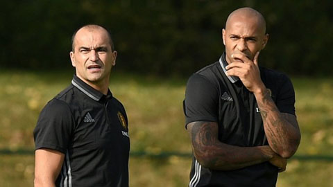 Cặp Martinez - Henry sẽ rời ĐT Bỉ để cùng dẫn dắt Barca?