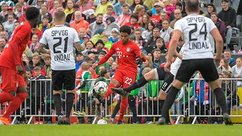 Bayern đã có chiến thắng kịch tính trước SpVgg Lindau