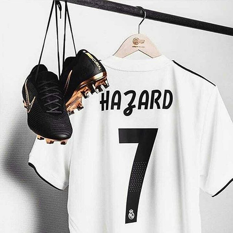 Hazard sẽ tiếp quản áo số 7 ở Real?