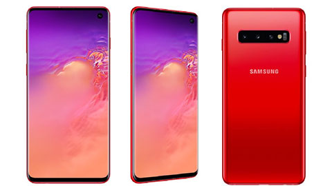Samsung Galaxy S10, Galaxy S10+ sắp có thêm phiên bản màu đỏ cardinal