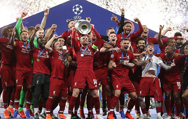 Liverpool lại lên đỉnh châu Âu sau 14 năm