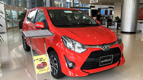 Toyota Wigo giảm giá mạnh, trước sức ép từ VinFast Fadil, Honda Brio 2019
