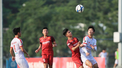 U23 Việt Nam 0-0 Viettel: Thử nghiệm các cầu thủ dự bị