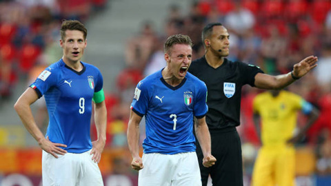 U20 Italia vượt qua U20 Mali với tỷ số 4-2 ở trận tứ kết còn lại