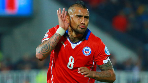 Vidal & trọng trách 'gánh team' ở ĐT Chile