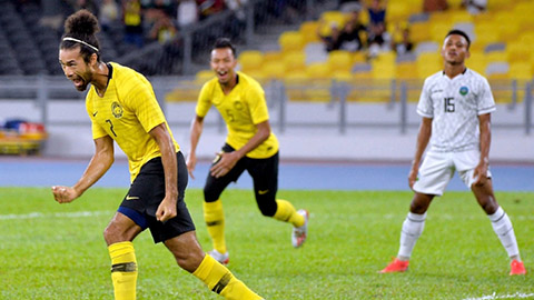 Malaysia hả hê với chiến thắng hủy diệt ở vòng sơ loại World Cup 2022