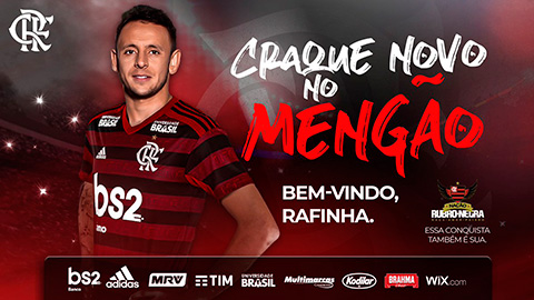 Rafinha gia nhập Flamengo