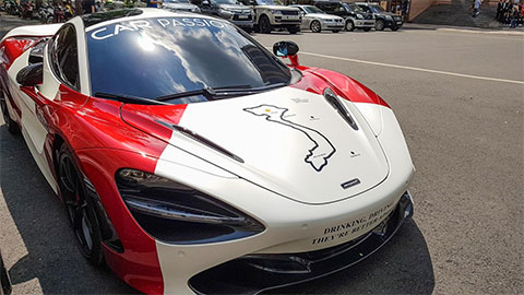 Siêu xe McLaren 720S dẫn đoàn Car Passion 2019 đã tới Hà Nội