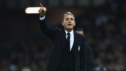 HLV Roberto Mancini: 'ĐT Italia sẽ theo đuổi bóng đá tấn công'