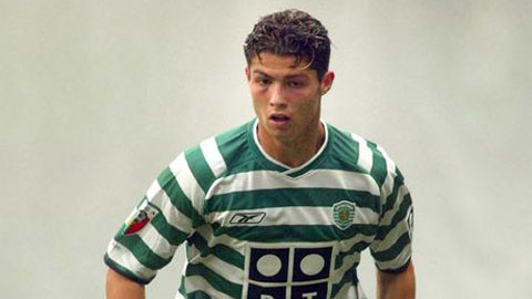Ronaldo thời còn khoác áo Sporting 