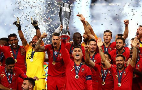 Ronaldo tăng thêm cơ hội giành Quả bóng Vàng với chức vô địch UEFA Nations League