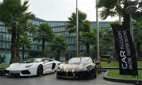 Lamborghini Aventador và Ferrari 488 GTB