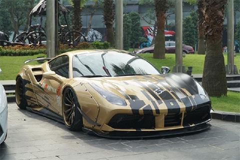 Ferrari 488GTB độ Liberty Walk