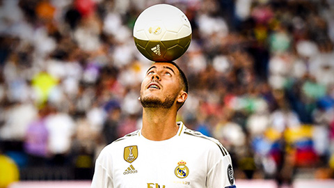 Hazard: 'Tôi đến Real để trở thành cầu thủ xuất sắc nhất thế giới'