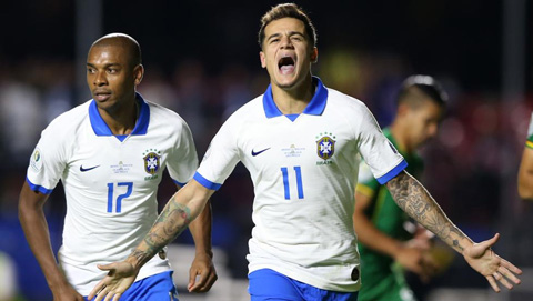 Coutinho tỏa sáng: Brazil mừng, Barca vui