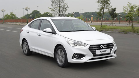 Bỏ xa Honda City, Hyundai Accent giá rẻ 'rượt đuổi' Toyota Vios trong tháng 5/2019