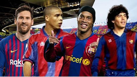 Đội hình Nam Mỹ xuất sắc nhất lịch sử Barcelona