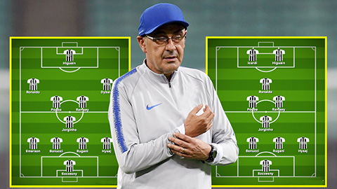 Sarri lo lắng vì Juventus thừa tiền đạo