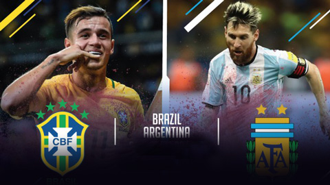 Đại chiến Brazil - Argentina có thể diễn ra ở tứ kết Copa America