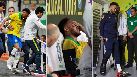 Neymar chấn thương ngay trước giải là mất mát rất lớn với Brazil