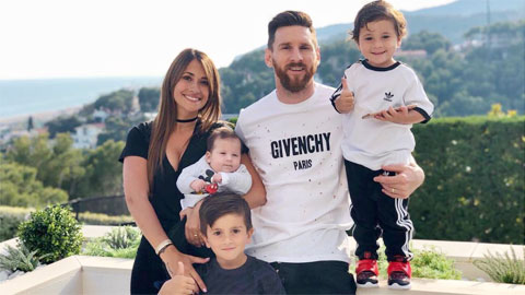 Tình sử của vợ chồng Messi