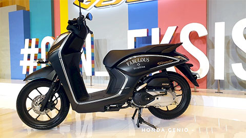 Honda Genio 2019 đẹp long lanh giá từ 28 triệu đồng 'đe nẹt' Yamaha Janus