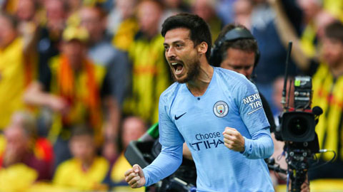 David Silva chia tay Man City vào cuối mùa 2019/20
