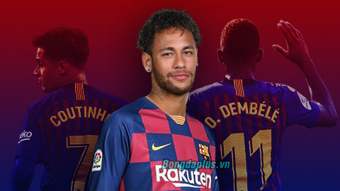 Chuyển nhượng 27/6: Muốn mua lại Neymar, Barca phải bán Coutinho và Dembele