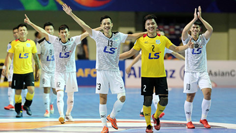 Thái Sơn Nam rơi vào bảng 'tử thần' ở giải Futsal CLB châu Á 2019