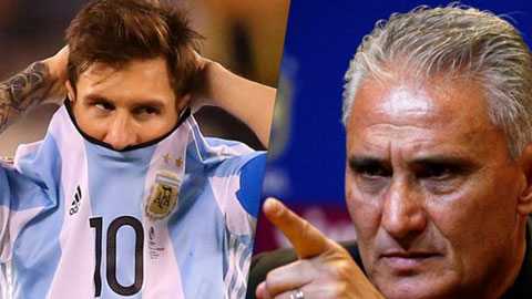 Dù thế nào, Tite vẫn phải 'khóa chặt' Messi