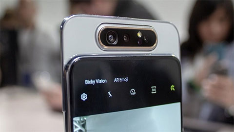 Galaxy A90 sẽ không có camera trượt xoay như Galaxy A80