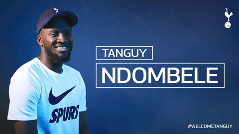 Ndombele trở thành cầu thủ đắt giá nhất lịch sử Tottenham