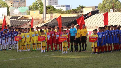 Ngôi sao ĐT Việt Nam tiếp lửa các cầu thủ nhí tại giải U13 QG