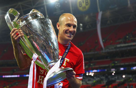 Chỉ tới khi sang Bayern, Robben mới thực sự như cá gặp nước