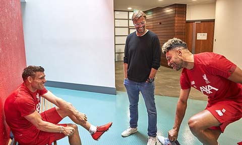 Klopp đang trải qua những ngày tháng đẹp đẽ tại Liverpool